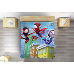 Luxusní přehoz na postel - Spidey and friends