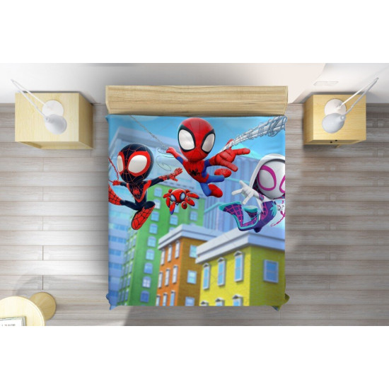 Luxusní přehoz na postel - Spidey and friends