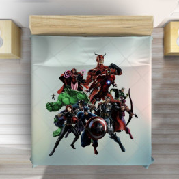 Přehoz přes postel - Avengers