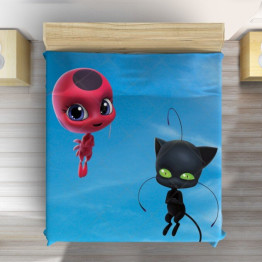 Přehoz na postel pro děti - Tikki and Plagg 