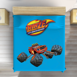 Přehoz přes postel - Blaze Monster Truck