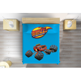 Přehoz přes postel - Blaze Monster Truck