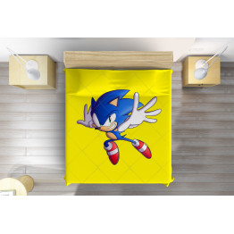 Dětský přehoz na postel - Running Sonic