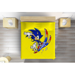 Přehoz na postel - Sonic Skiing
