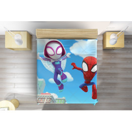 Přehoz přes postel - Spidey in air