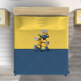 Luxusní přehoz na postel - Minions Cartoon