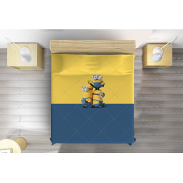 Luxusní přehoz na postel - Minions Cartoon