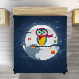 Přehoz na postel - Owl