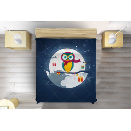 Přehoz na postel - Owl