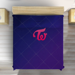 Luxusní přehoz na postel - Logo Twice