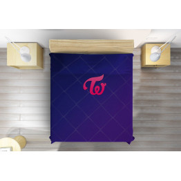 Luxusní přehoz na postel - Logo Twice