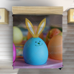 Luxusní přehoz na postel - Blue Egg
