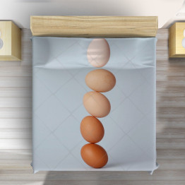 Přehoz na postel - Eggs