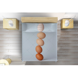 Přehoz na postel - Eggs