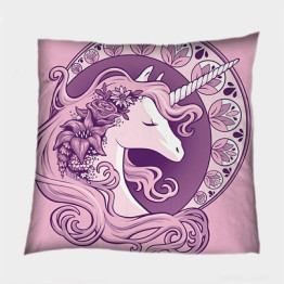 Polštář dekorační - Pink Unicorn