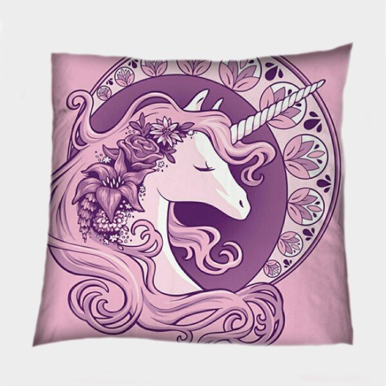 Polštář dekorační - Pink Unicorn