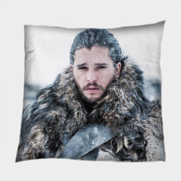 Dekorační polštář luxusní - Game of Thrones John Snow White