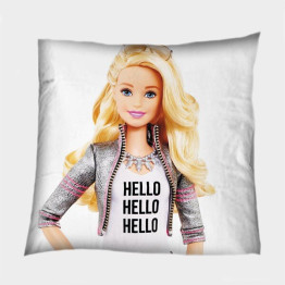 Dekorační polštář - Barbie Hello