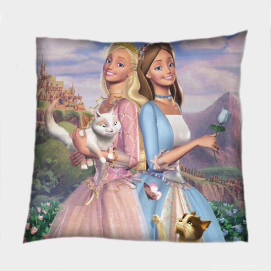 Dekorativní polštář - Barbie Princesses