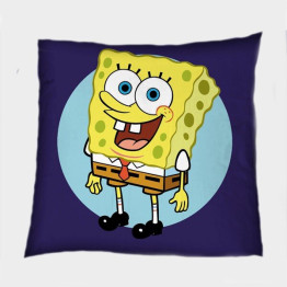 Dětský dekorační polštář - Sponge Bob Square Pants
