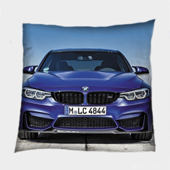 Dekorační polštář - BMW Blue