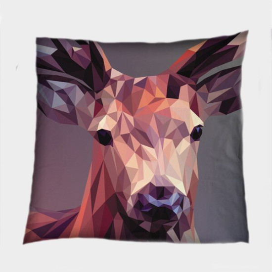 Polštář dekorační - Geometric Deer