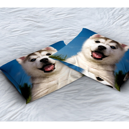 Dekorační polštář luxusní - Baby Husky