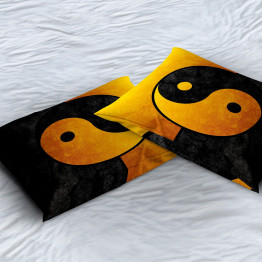 Dekorační polštář luxusní - Yin Yang