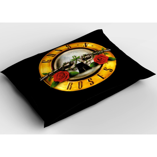 Polštář 45x45 - Guns and Roses