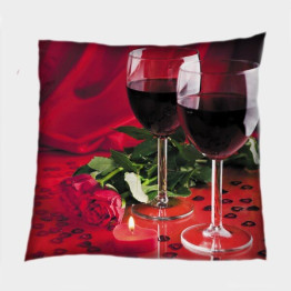 Dekorační polštář - Red Wine