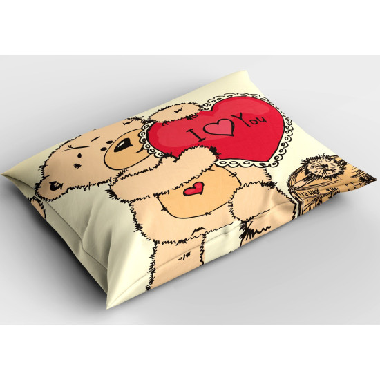 Dekorativní polštář - Bear in Love