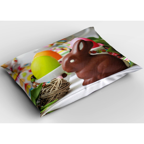 Dekorační polštář - Chocolate Bunny