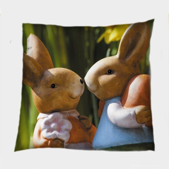 Polštář 45x45 - Easter Bunnies