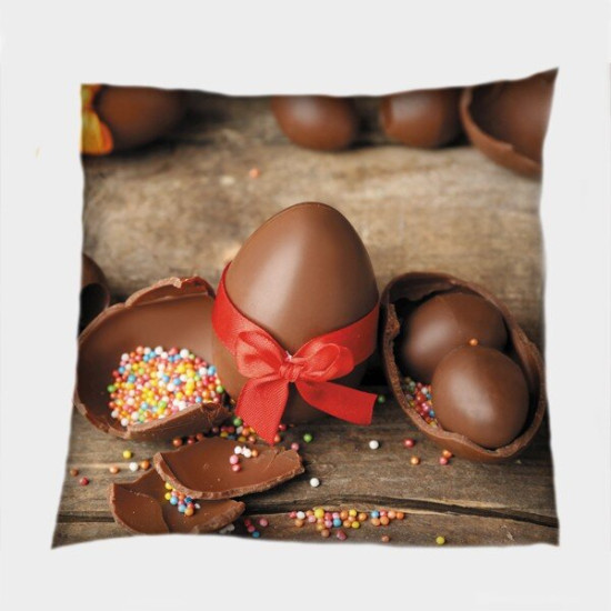 Dekorační polštář luxusní - Chocolate Eggs