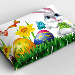 Dekorační polštář luxusní - Colorful Easter