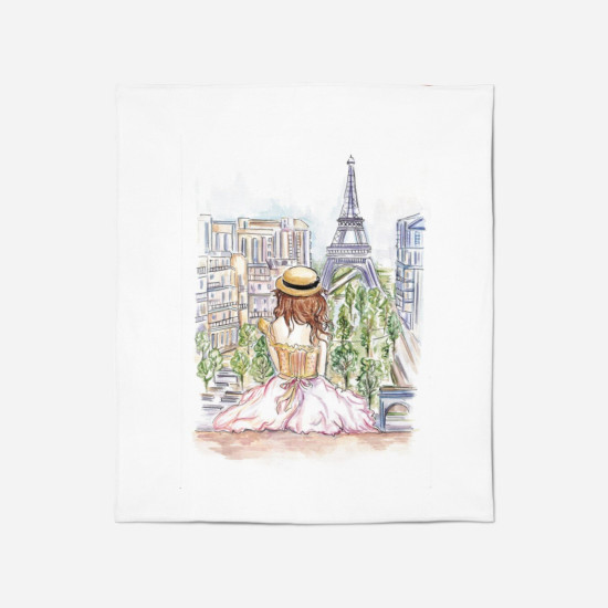Hřejivá deka 3D - Summer in Paris