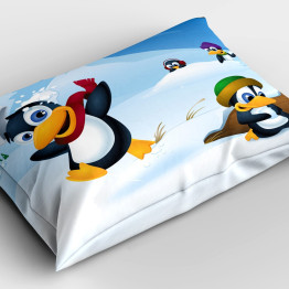Polštářek - Christmas Pinguins