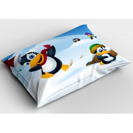 Polštářek - Christmas Pinguins
