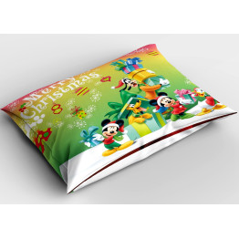 Dětský dekorační polštář  - Mickey Mouse Christmas
