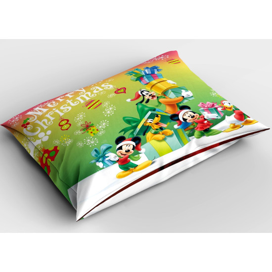 Dětský dekorační polštář  - Mickey Mouse Christmas
