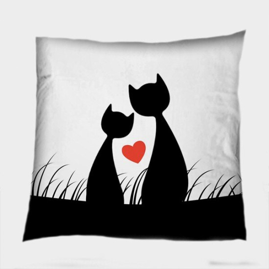 Polštář kočka - Cats Love