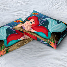 Polštář 45x45 - The Little Mermaid Ariel