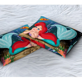 Polštář 45x45 - The Little Mermaid Ariel