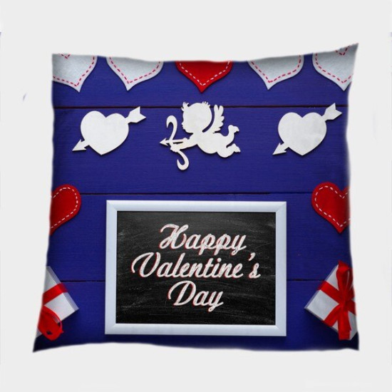 Polštář 45x45 - Happy Valentine Day