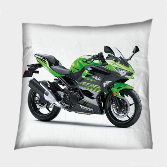 Dekorační polštář - Kawasaki Motor Green