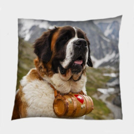 Polštář 45x45 - St. Bernard
