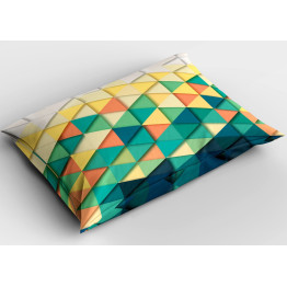 Dekorační polštář luxusní - Colorfu Triangles