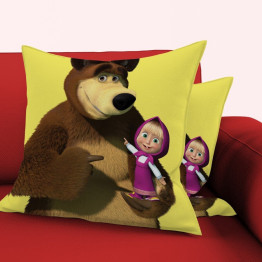 Polštář dekorační - Masha and Bear Hug