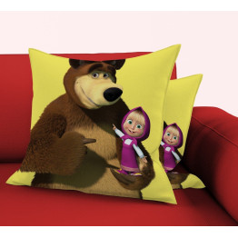 Polštář dekorační - Masha and Bear Hug