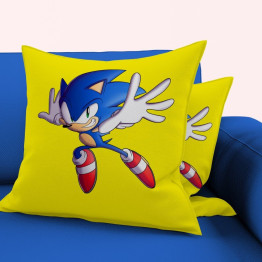 Dekorační polštář luxusní - Running Sonic